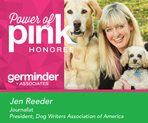 Jen Reeder with Rescue Dogs Rio and Peach