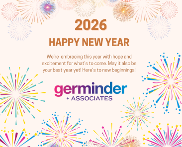 Germinder 2026 Happy New Year LinkedIn Post